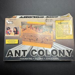 New Vintage Ant Colony / City with Sand NSI 1973 (8.75" x 6.25")